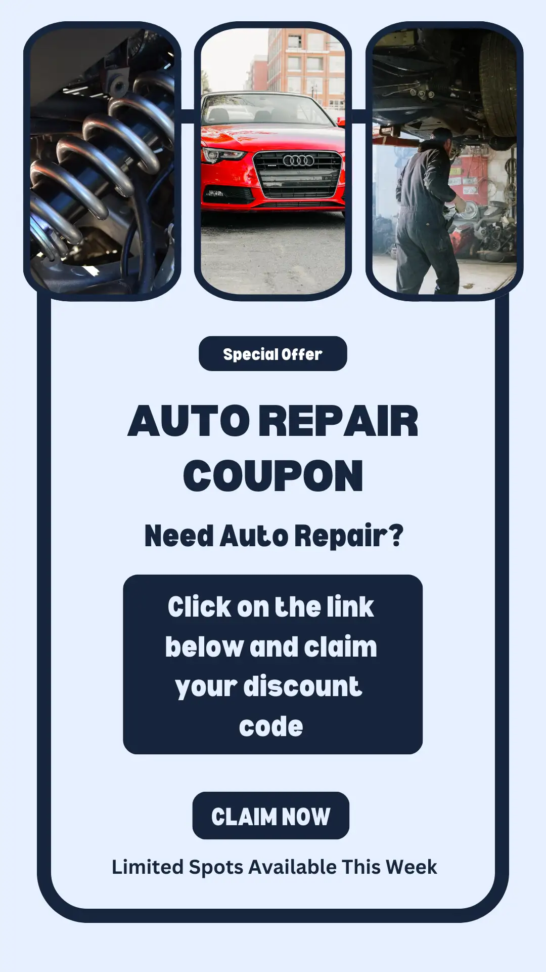 Auto Repair Special Offer