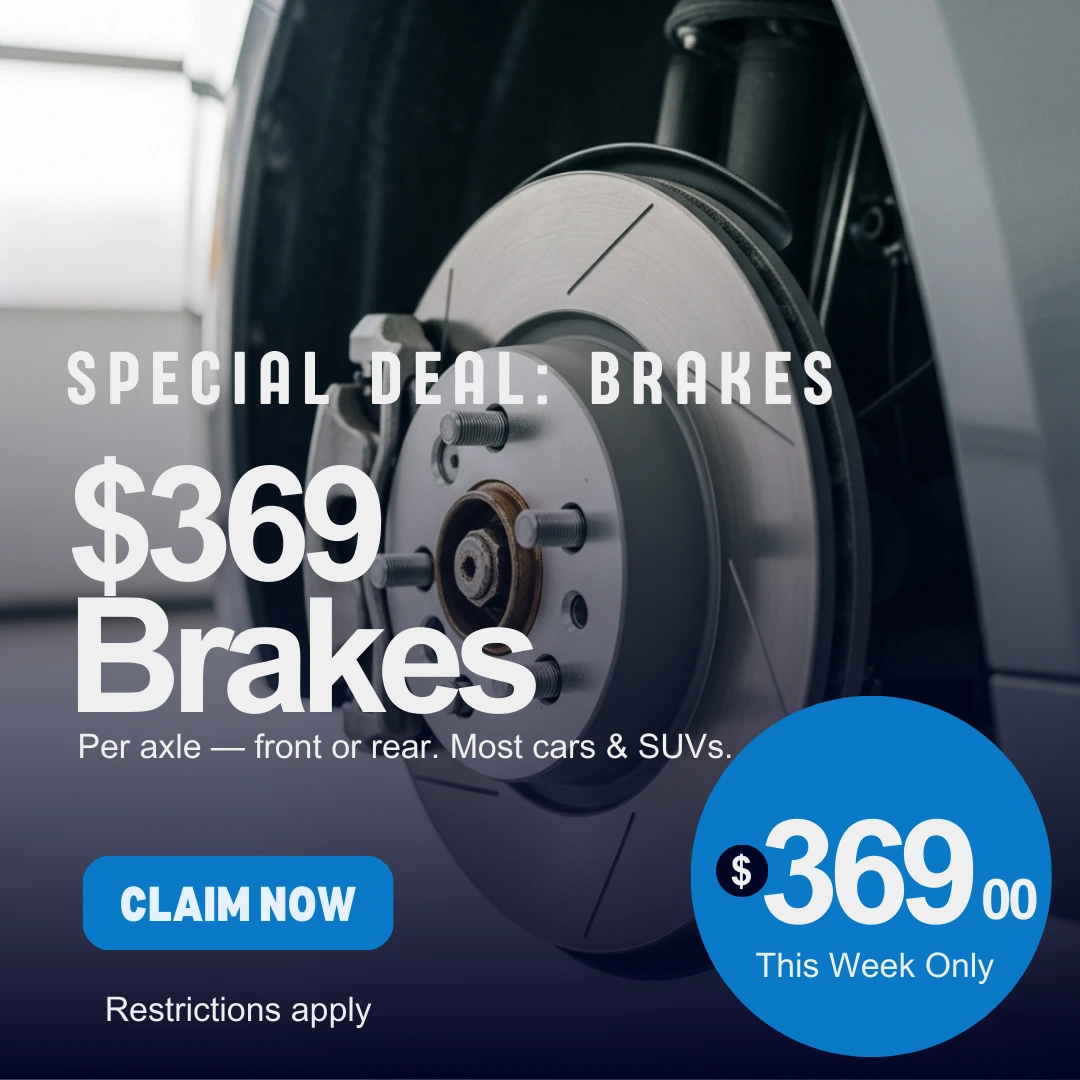 Brake Service Special Offer